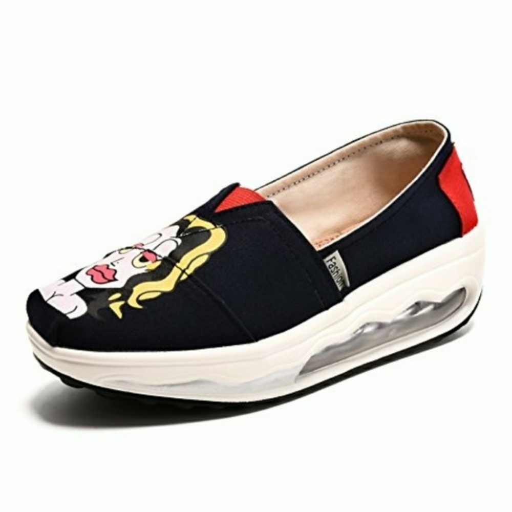 TIOSEBON SHAPE UPS WALKING SLIP ON SHOES